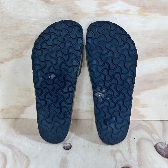 Birkenstock - Madrid Slide - Sandals - Gray/Brown - Women's - 7 - Picture 8 of 9